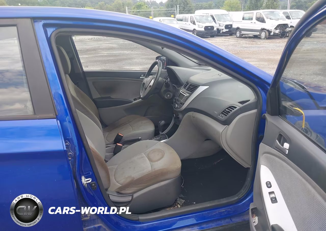 2013 Hyundai Accent Gls VIN:KMHCT4AE3DU581512 - 5