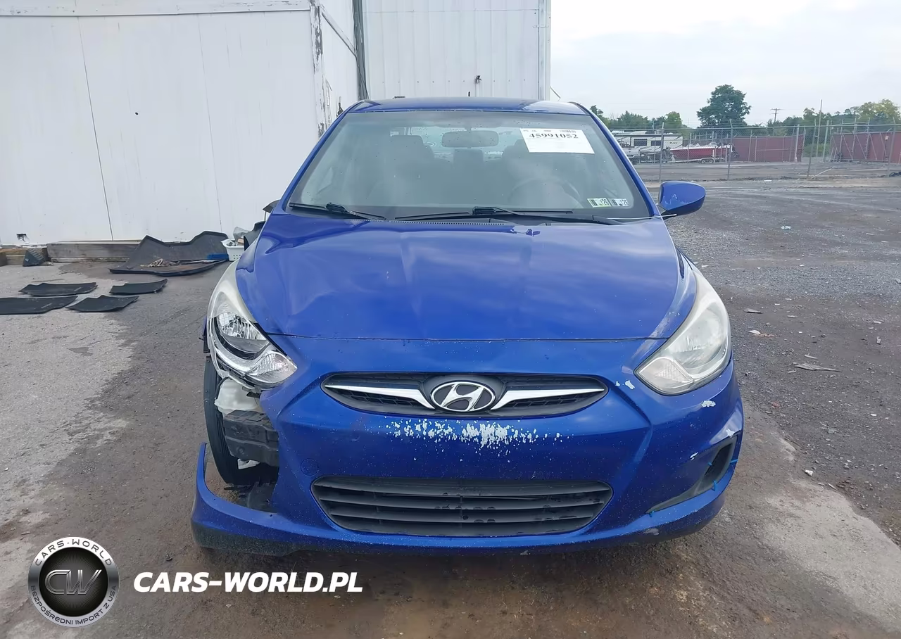 2013 Hyundai Accent Gls VIN:KMHCT4AE3DU581512 - 6