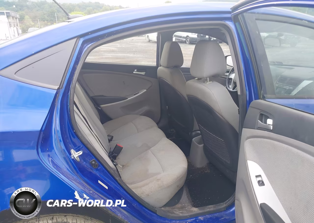 2013 Hyundai Accent Gls VIN:KMHCT4AE3DU581512 - 8