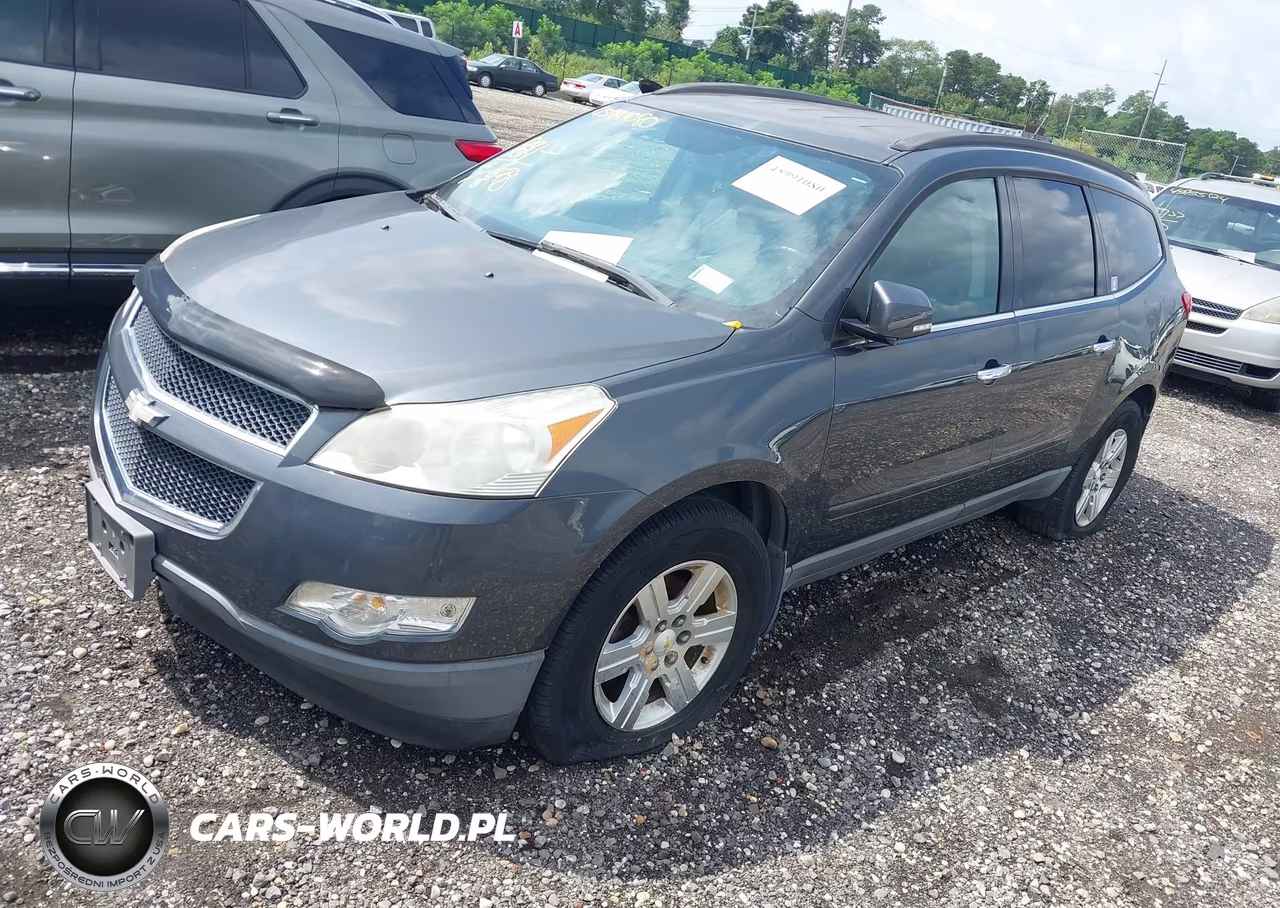 2010 Chevrolet Traverse Lt VIN:1GNLVGED6AJ210625 - 2