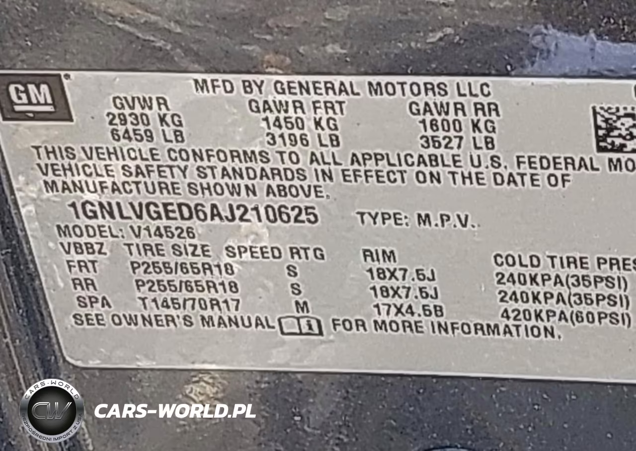 2010 Chevrolet Traverse Lt VIN:1GNLVGED6AJ210625 - 9