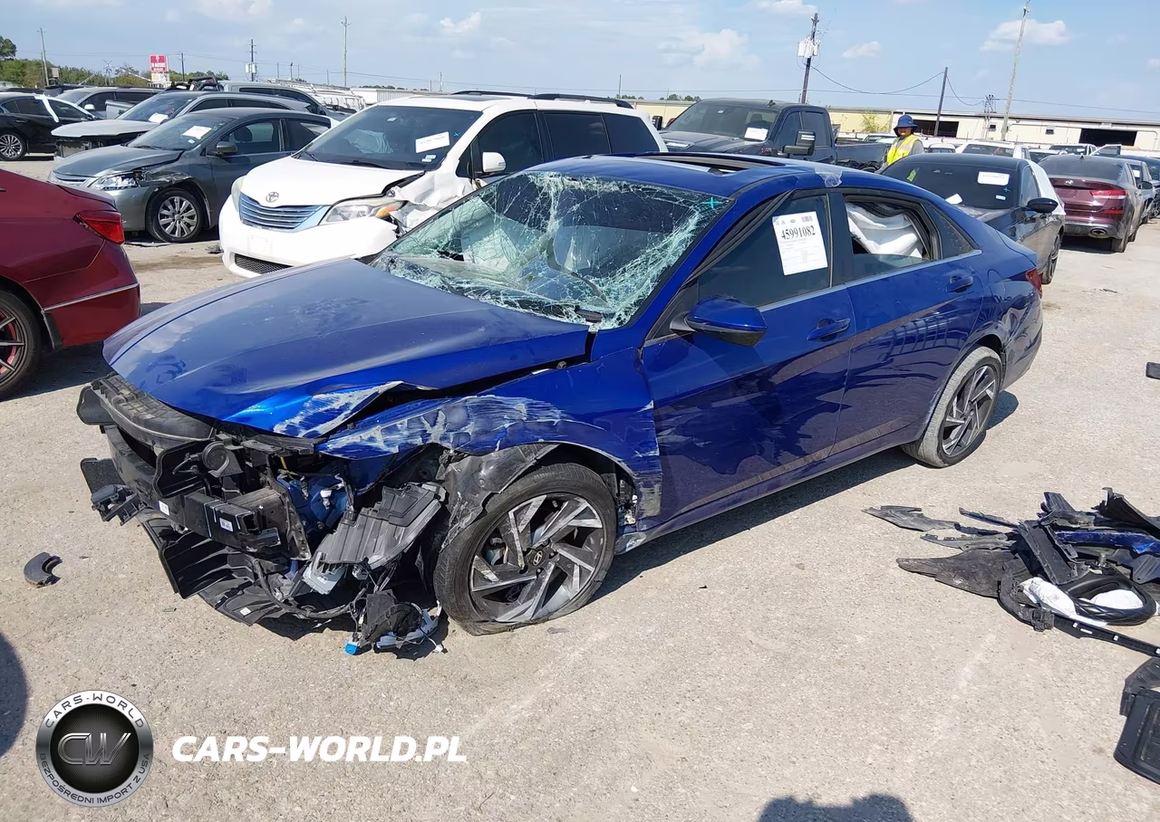 2025 Hyundai Elantra Sel Convenience VIN:KMHLS4DG8SU000342 - 2