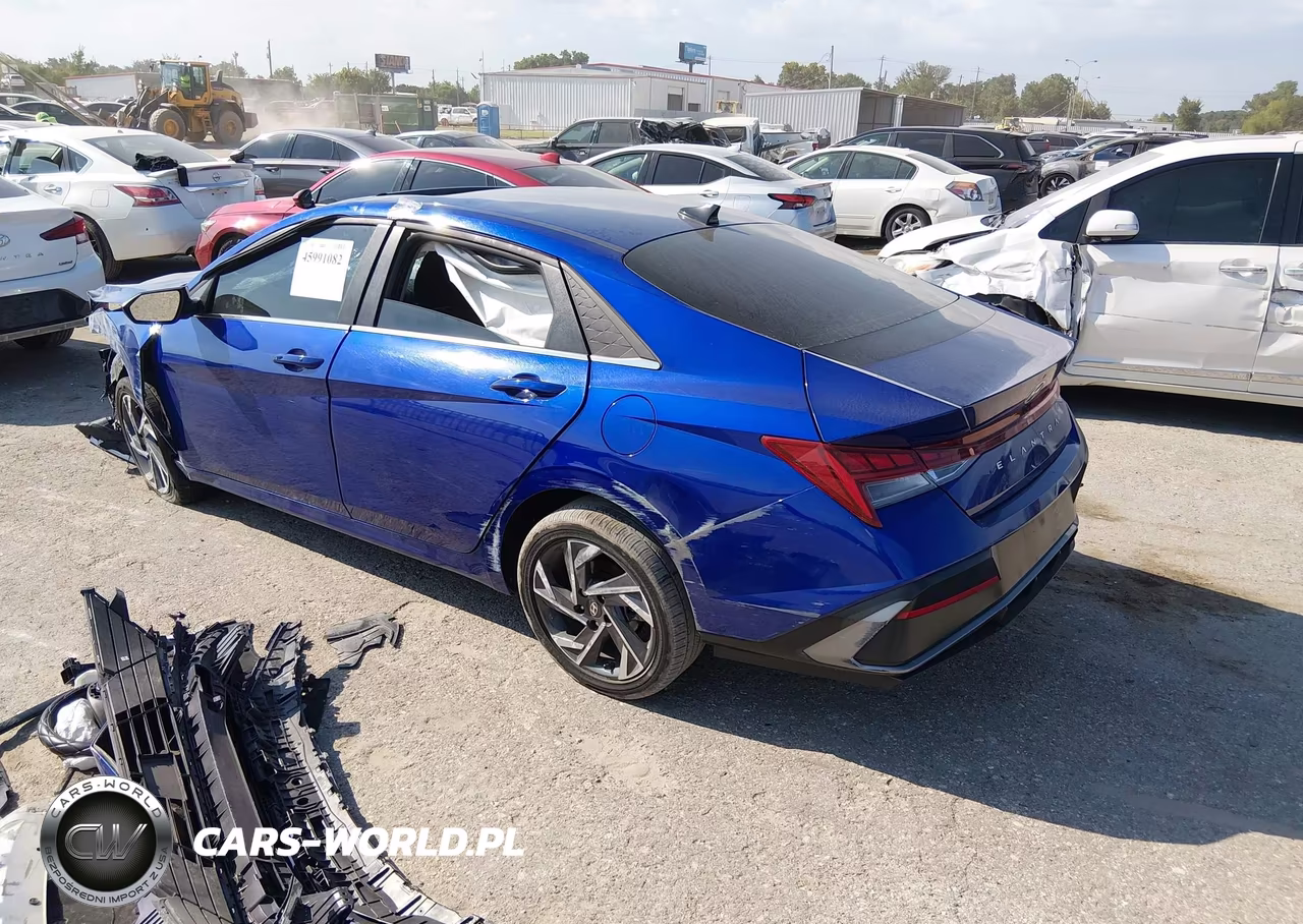 2025 Hyundai Elantra Sel Convenience VIN:KMHLS4DG8SU000342 - 3