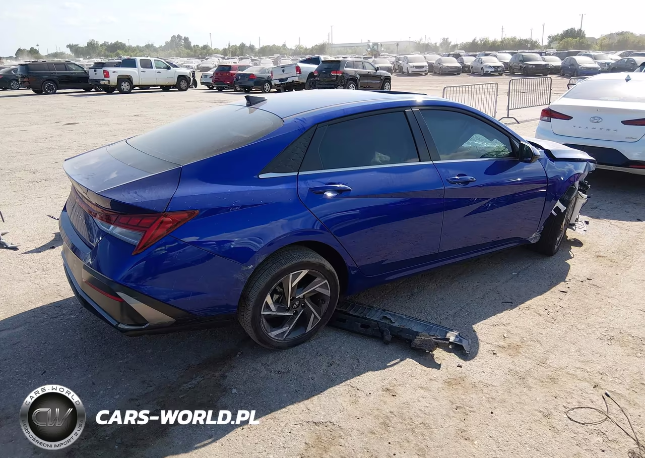 2025 Hyundai Elantra Sel Convenience VIN:KMHLS4DG8SU000342 - 4
