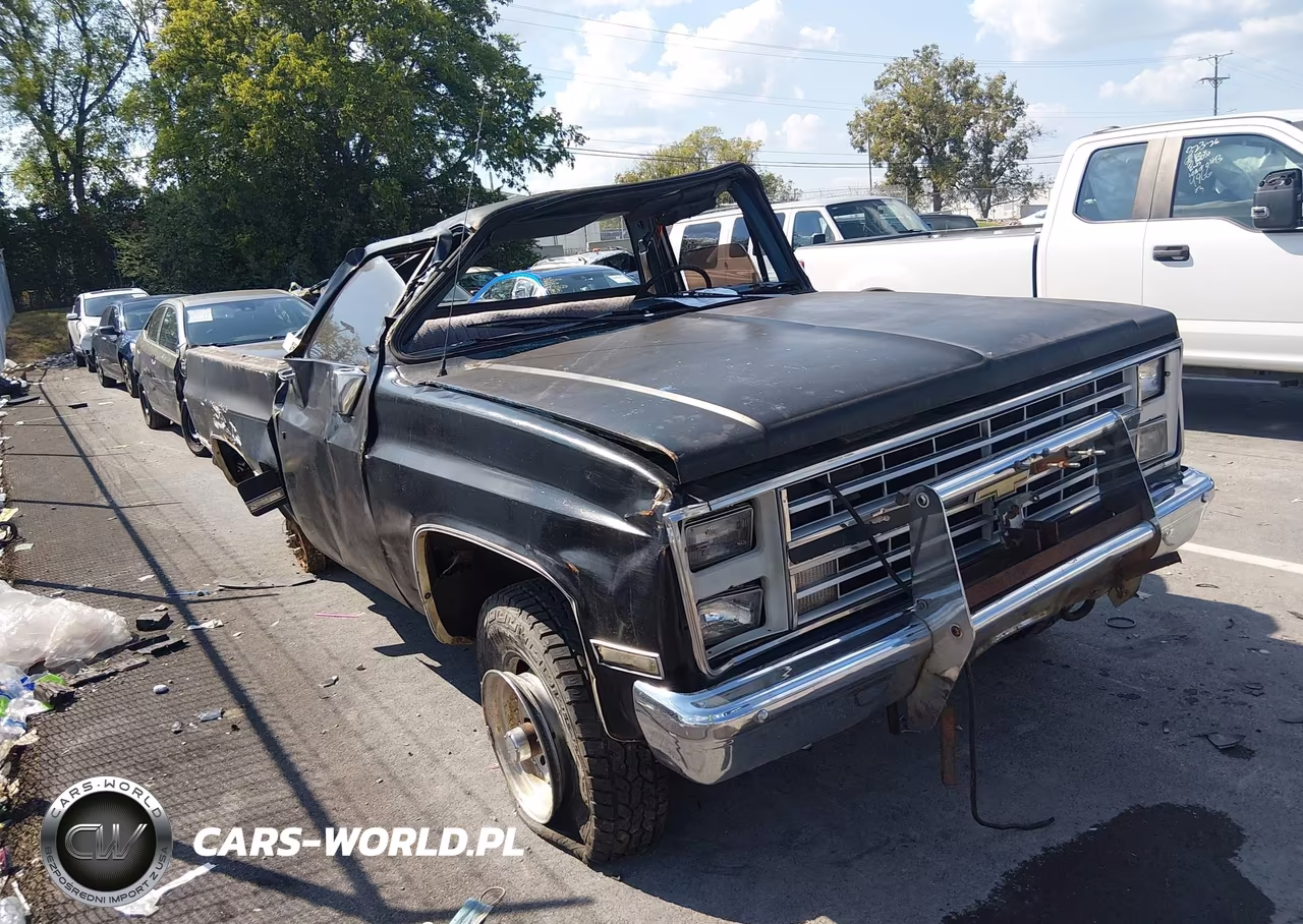 1986 Chevrolet K10 VIN:1GCEK14H3GF378259 - 1