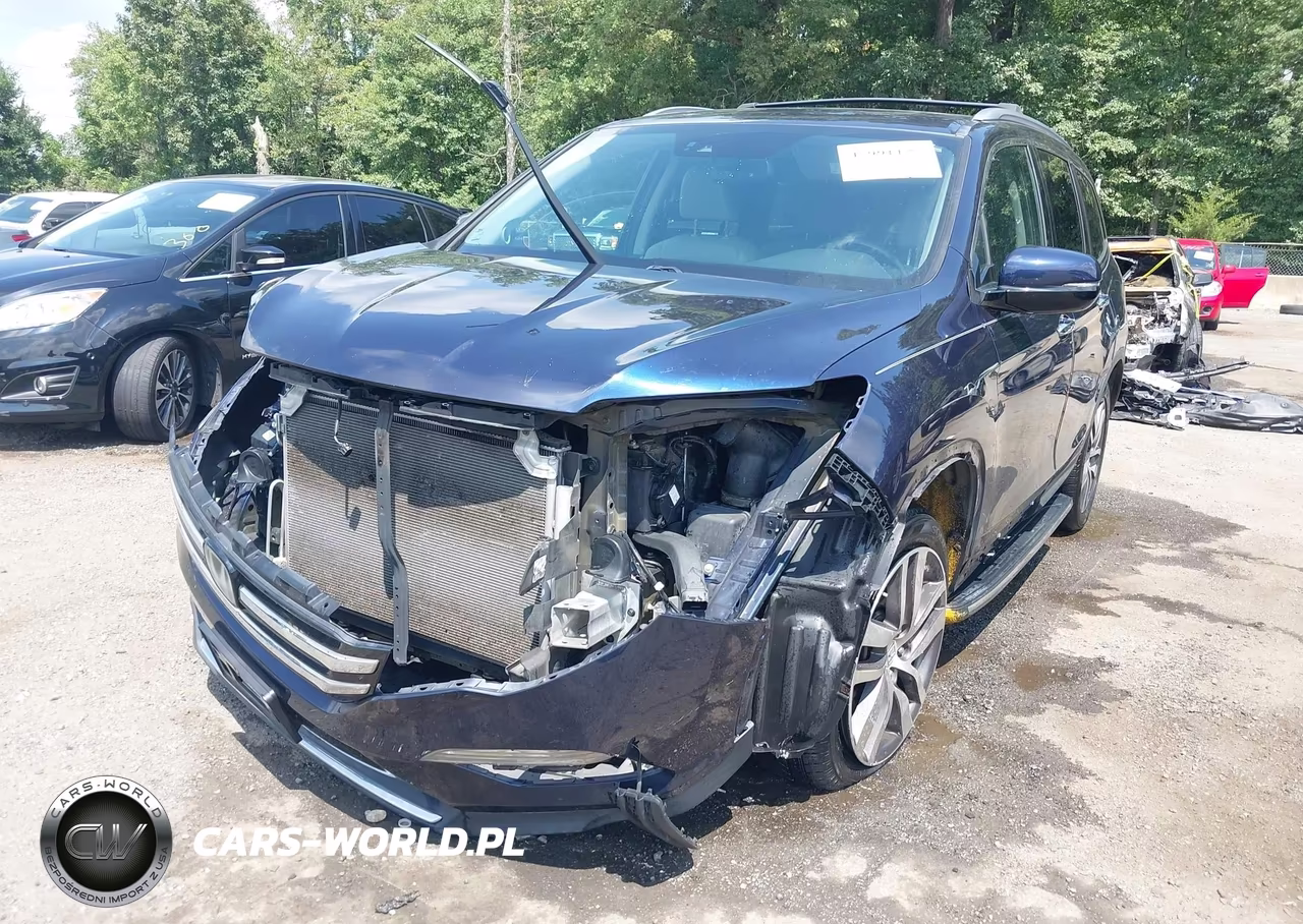 2017 Honda Pilot Elite VIN:5FNYF6H05HB095595 - 2
