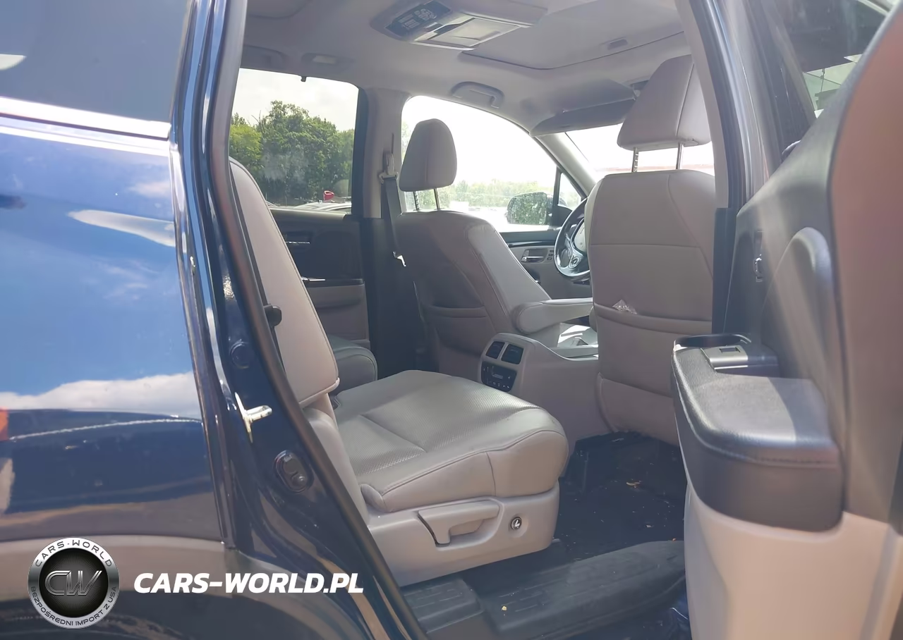 2017 Honda Pilot Elite VIN:5FNYF6H05HB095595 - 8