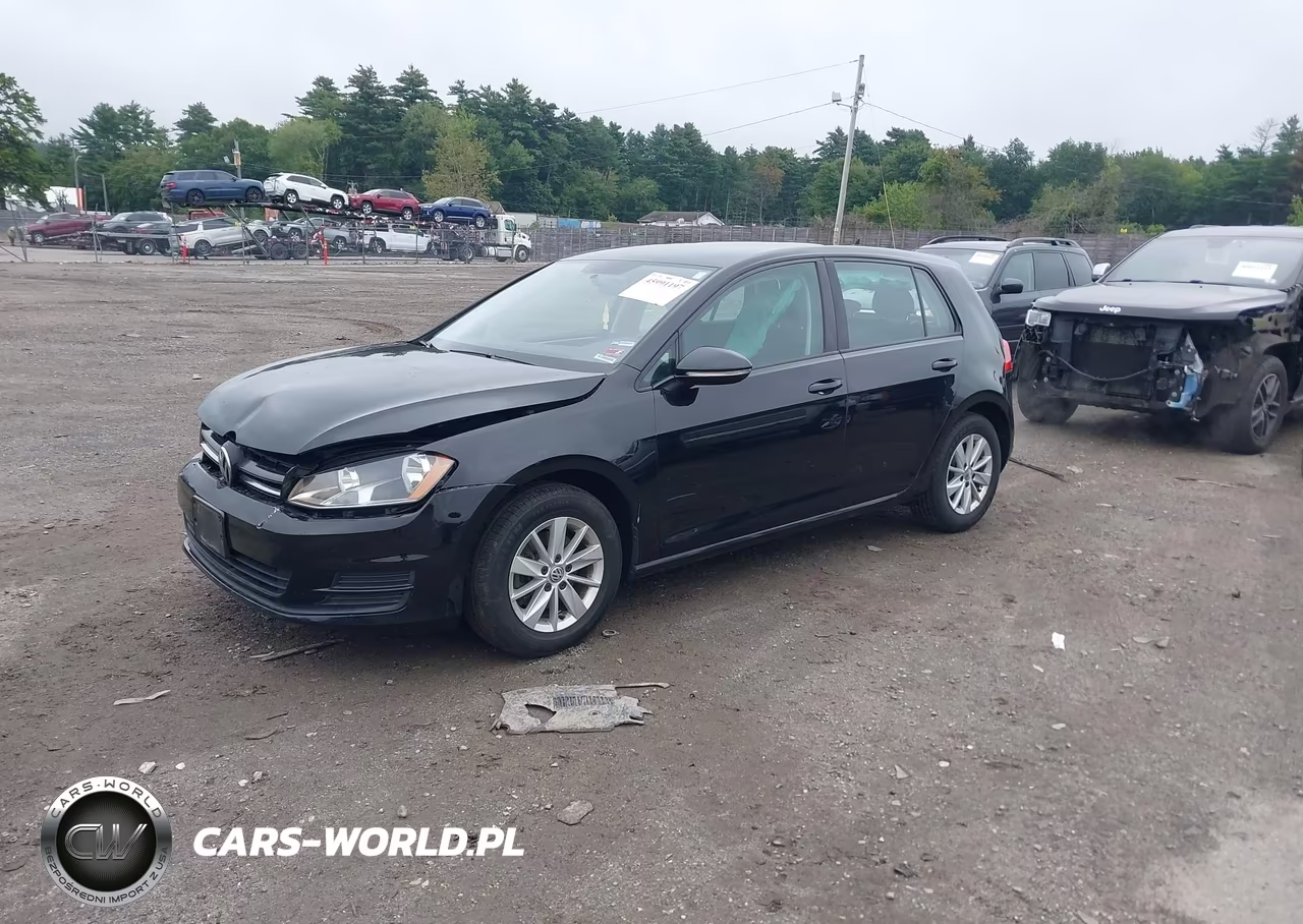 2015 Volkswagen Golf Tsi S 4-Door VIN:3VW217AU3FM080865 - 2
