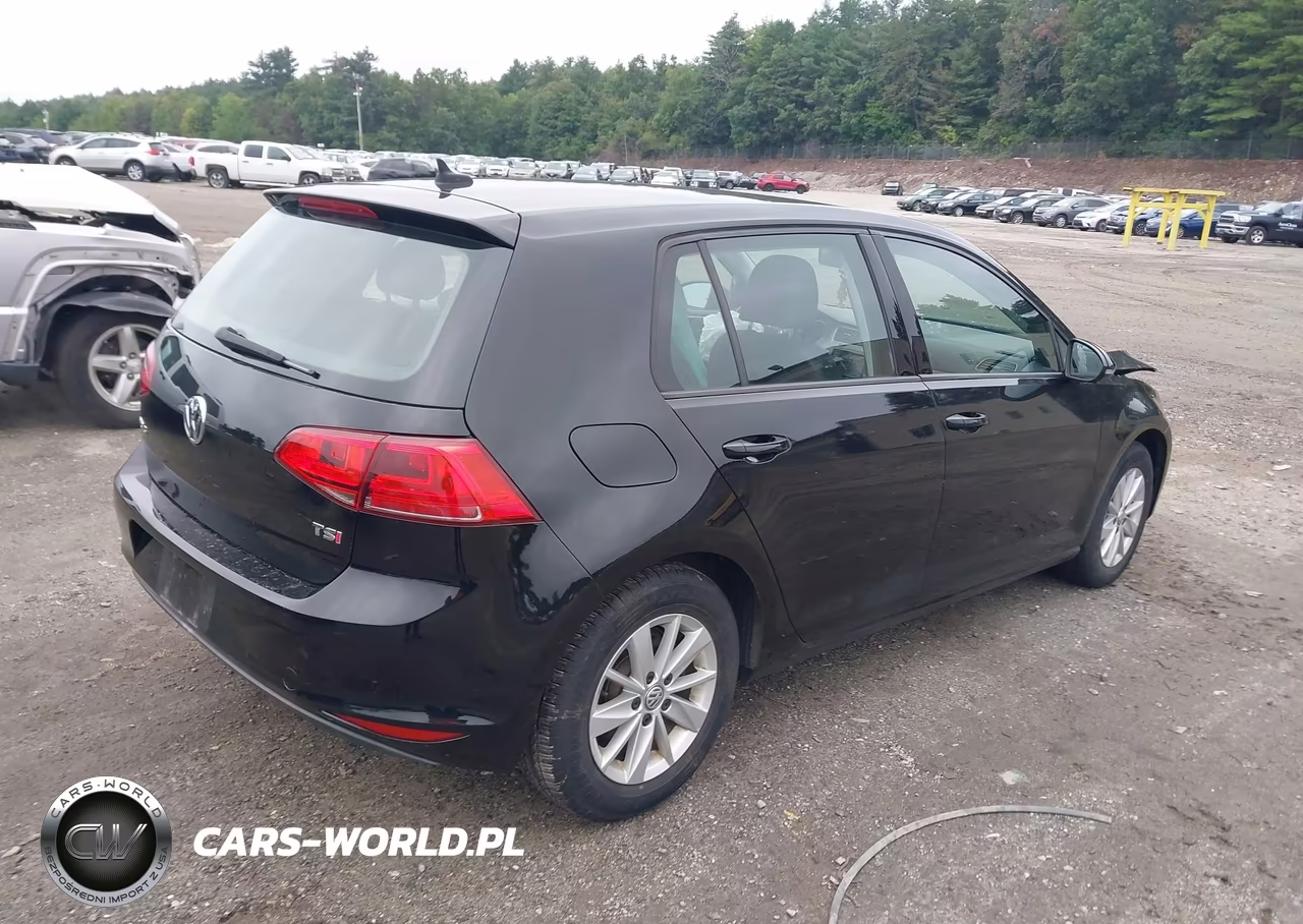2015 Volkswagen Golf Tsi S 4-Door VIN:3VW217AU3FM080865 - 4