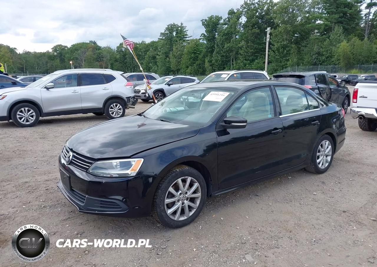 2014 Volkswagen Jetta Se VIN:3VWD17AJXEM390346 - 2
