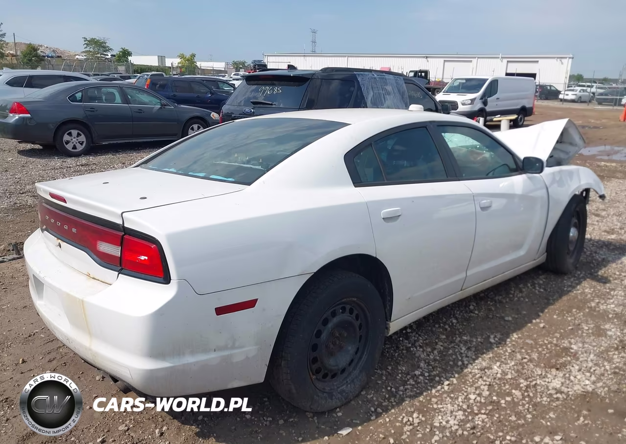 2014 Dodge Charger Police VIN:2C3CDXKT2EH323703 - 4