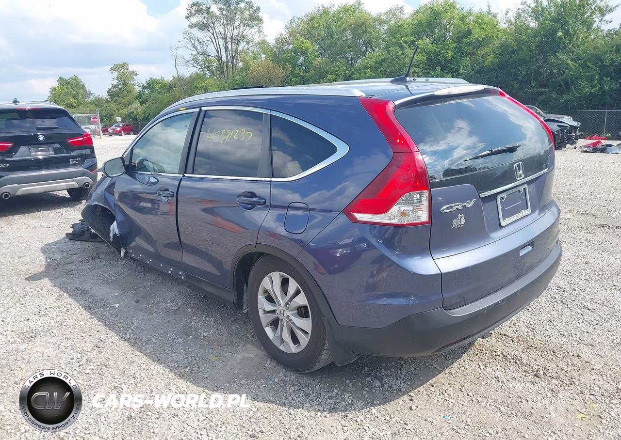 2012 Honda Cr-V Ex-L VIN:5J6RM3H7XCL012278 - 3
