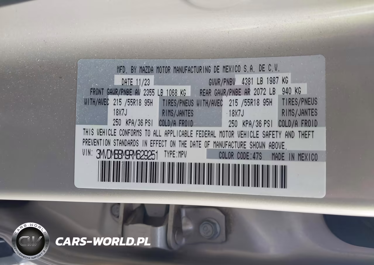 2024 Mazda Cx-30 2.5 S Select Sport VIN:3MVDMBBM9RM629251 - 9