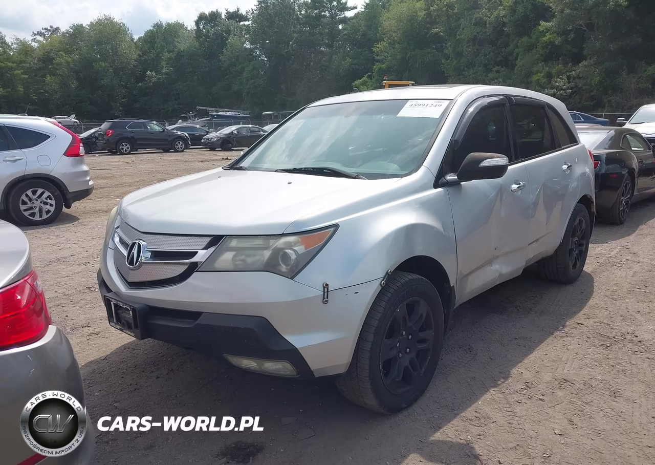 2008 Acura Mdx VIN:2HNYD28288H554882 - 2