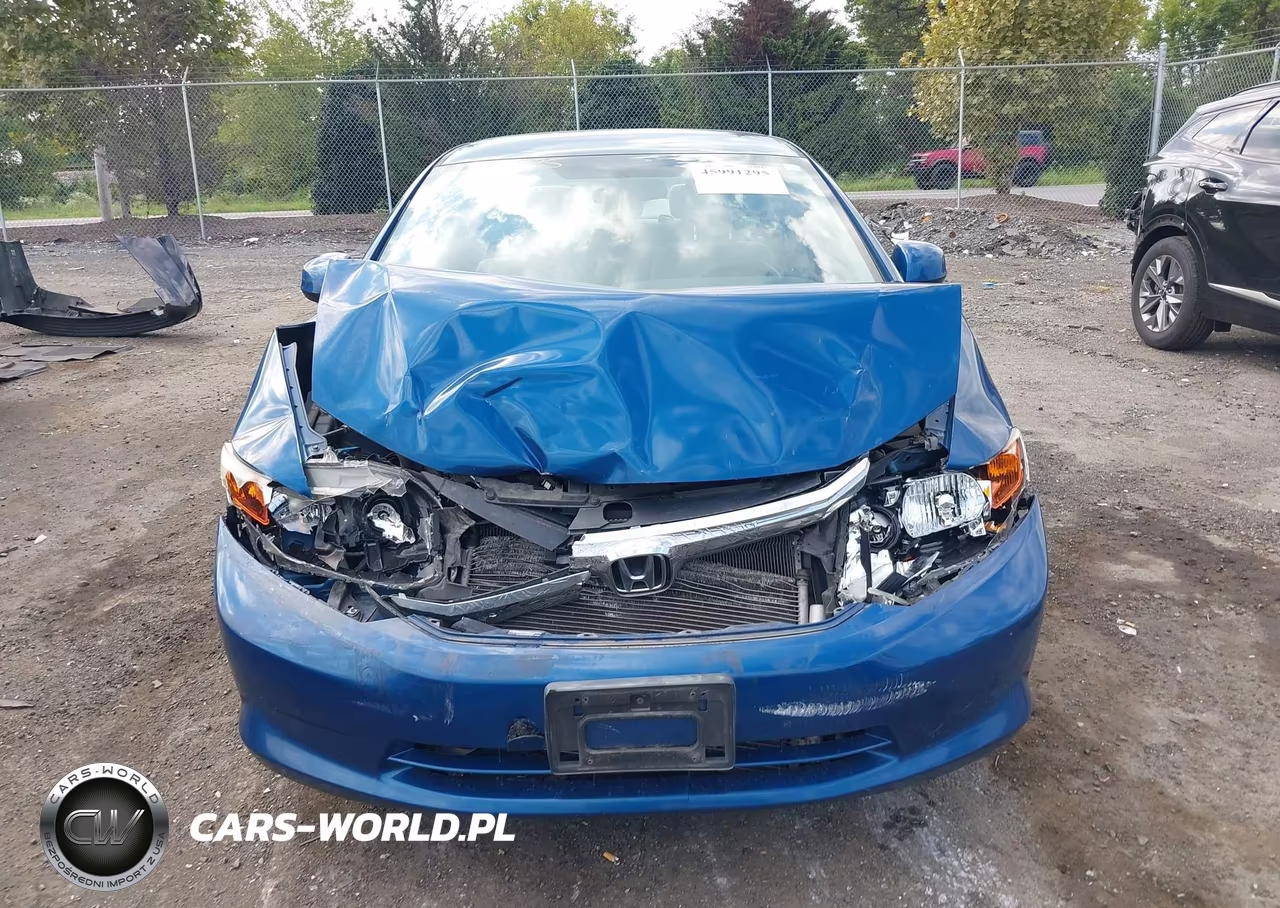 2012 Honda Civic Lx VIN:2HGFB2F59CH542024 - 12