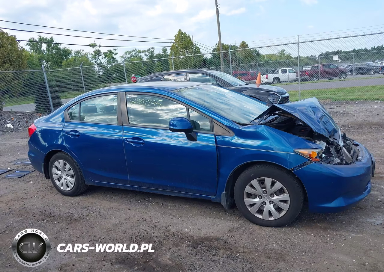2012 Honda Civic Lx VIN:2HGFB2F59CH542024 - 13