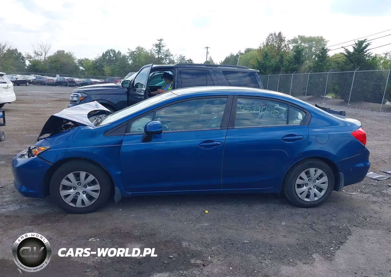 2012 Honda Civic Lx VIN:2HGFB2F59CH542024 - 14