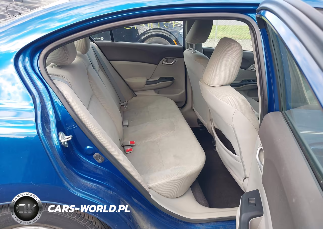 2012 Honda Civic Lx VIN:2HGFB2F59CH542024 - 8