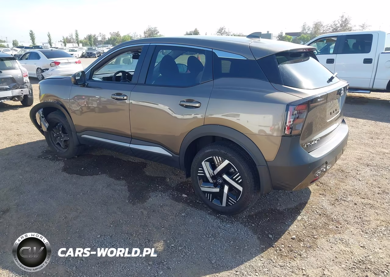 2025 Nissan Kicks Sv Fwd VIN:3N8AP6CA9SL399380 - 3