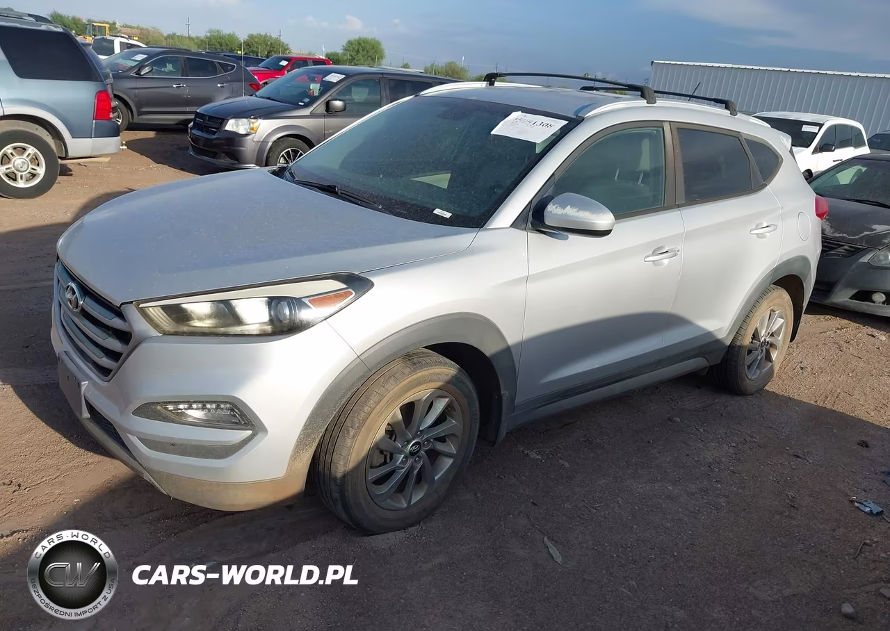 2017 Hyundai Tucson Se VIN:KM8J33A47HU285603 - 2