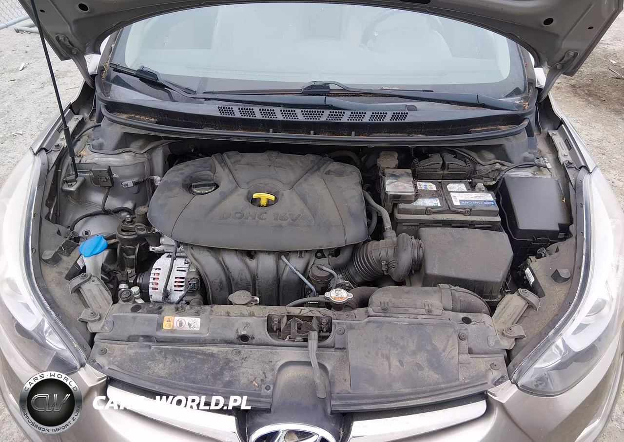2014 Hyundai Elantra Limited VIN:5NPDH4AE1EH538924 - 10