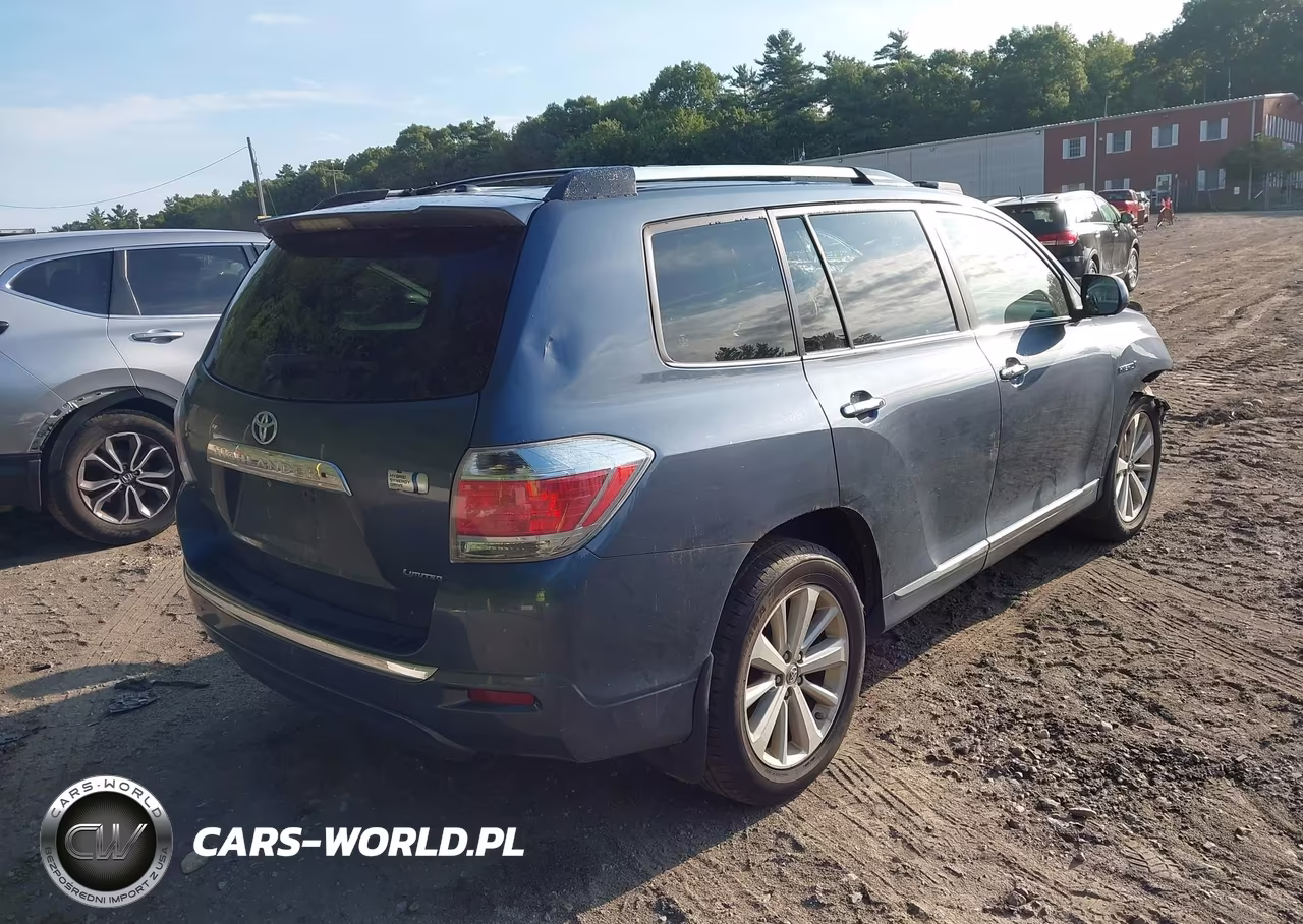 2013 Toyota Highlander Hybrid Limited V6 VIN:JTEDC3EH3D2016983 - 4