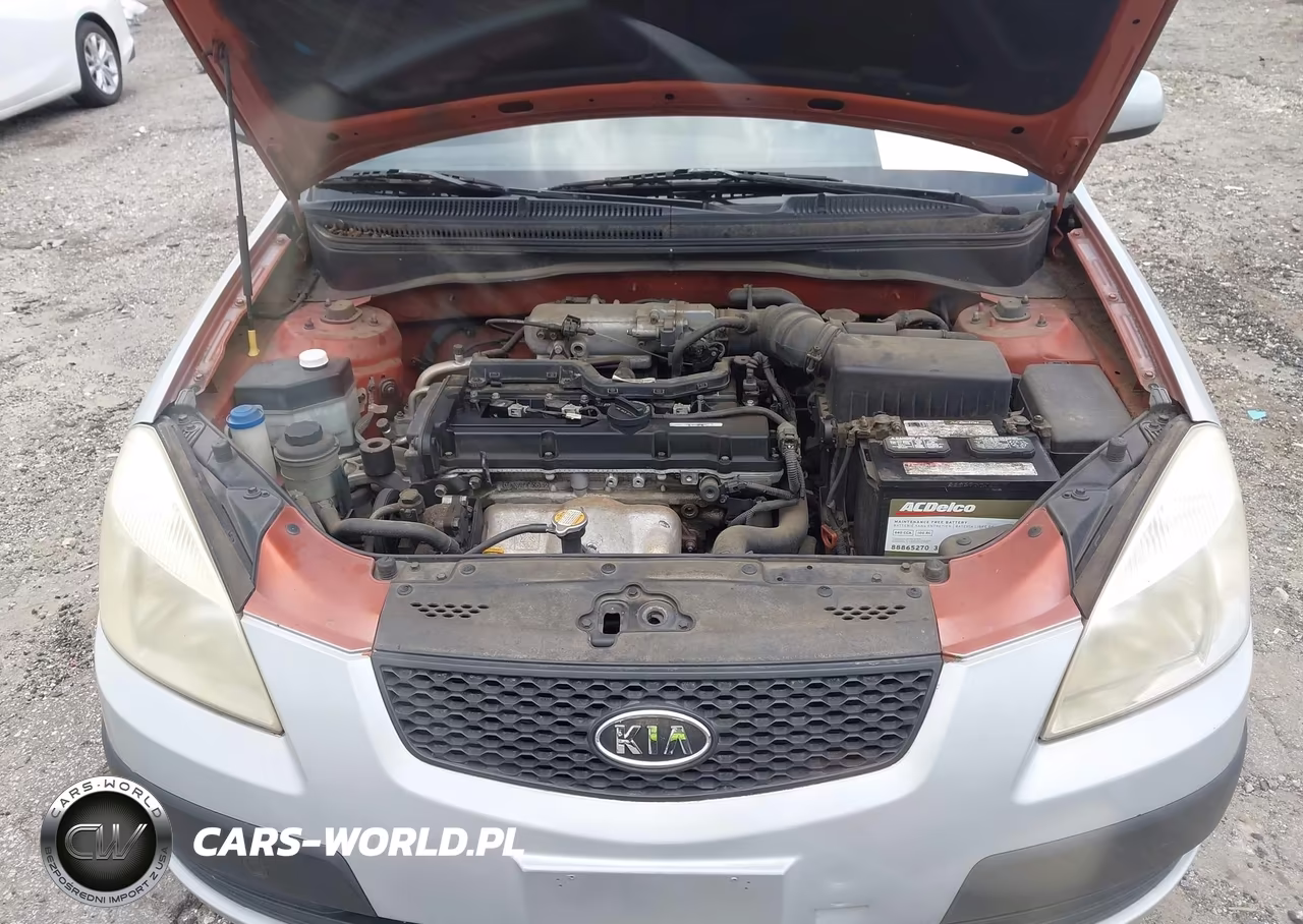 2008 Kia Rio Lx VIN:KNADE123286363051 - 10