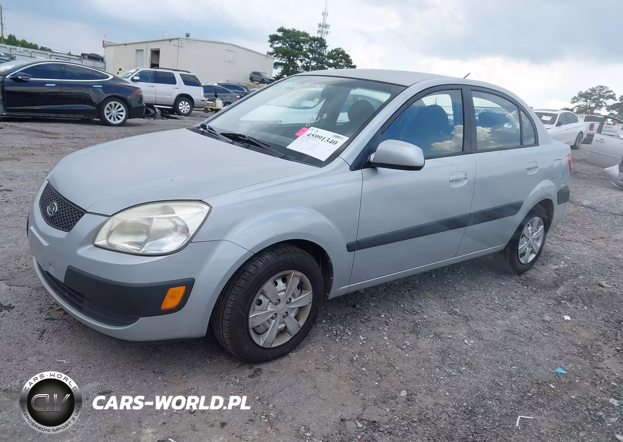 2008 Kia Rio Lx VIN:KNADE123286363051 - 2