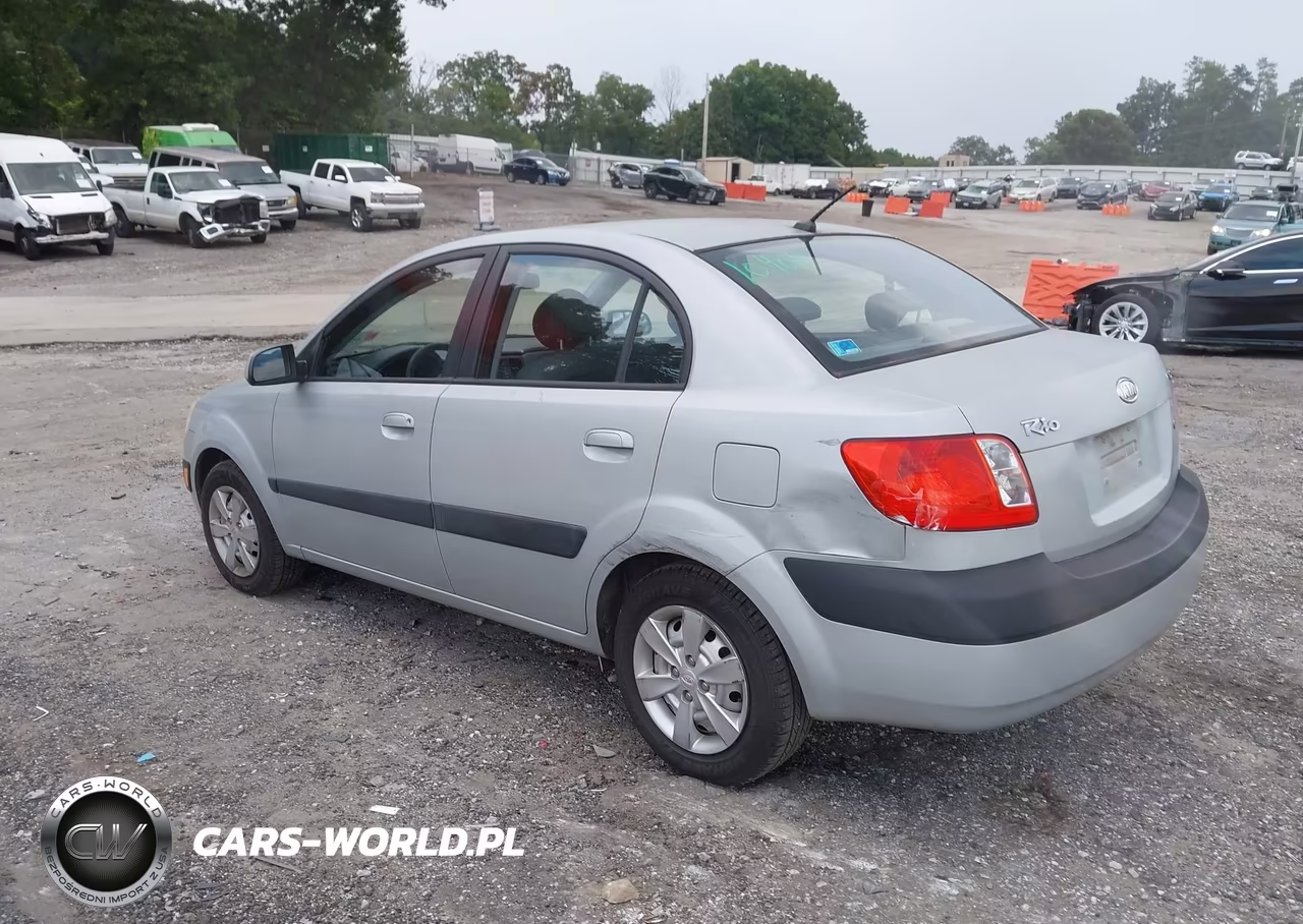 2008 Kia Rio Lx VIN:KNADE123286363051 - 3