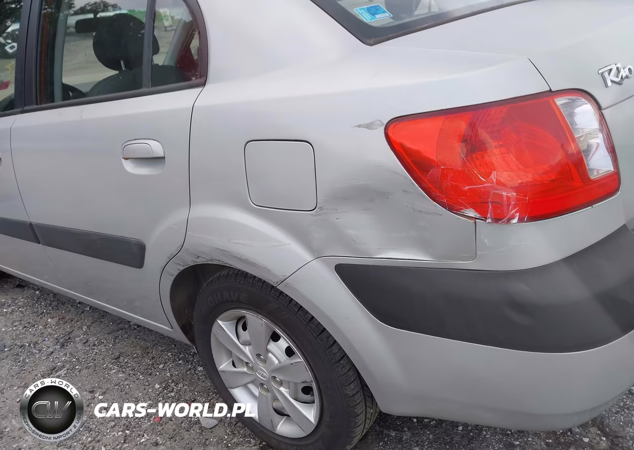 2008 Kia Rio Lx VIN:KNADE123286363051 - 6