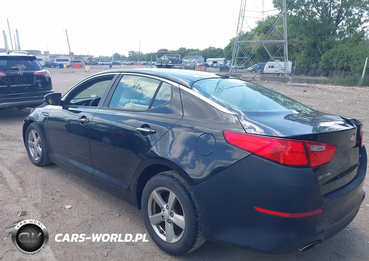2014 Kia Optima Lx VIN:5XXGM4A70EG292387 - 3