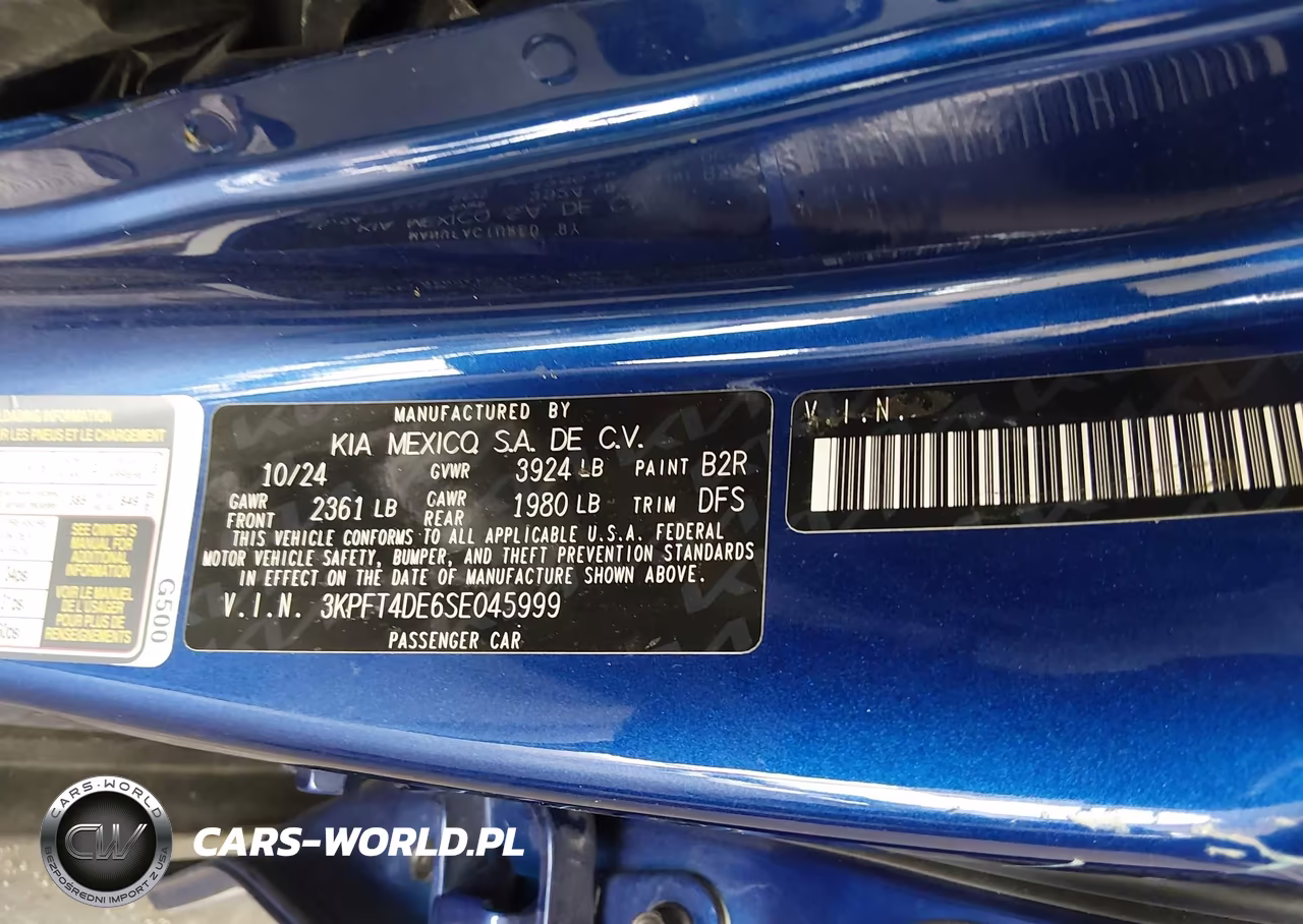 2025 Kia K4 Lxs VIN:3KPFT4DE6SE045999 - 9