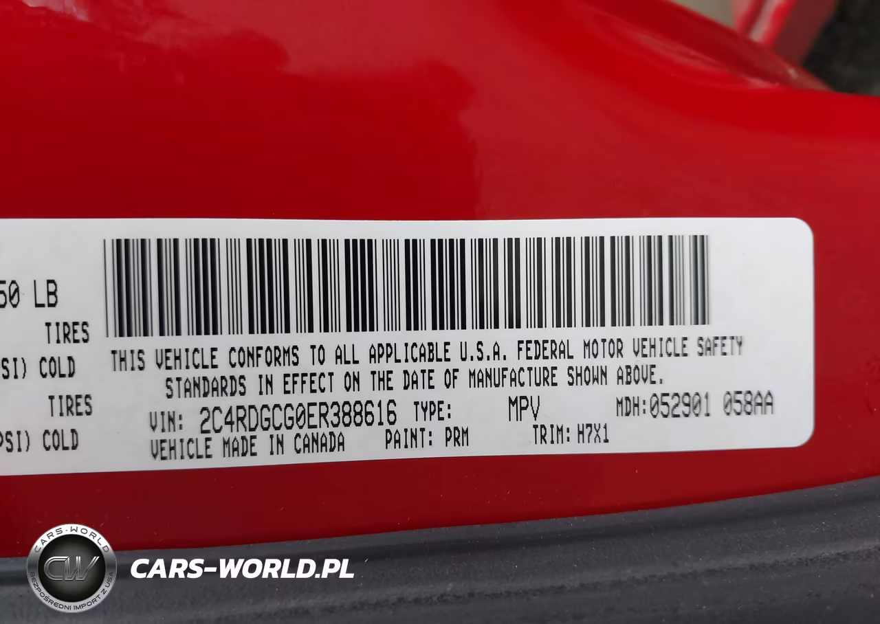 2014 Dodge Grand Caravan Sxt VIN:2C4RDGCG0ER388616 - 9
