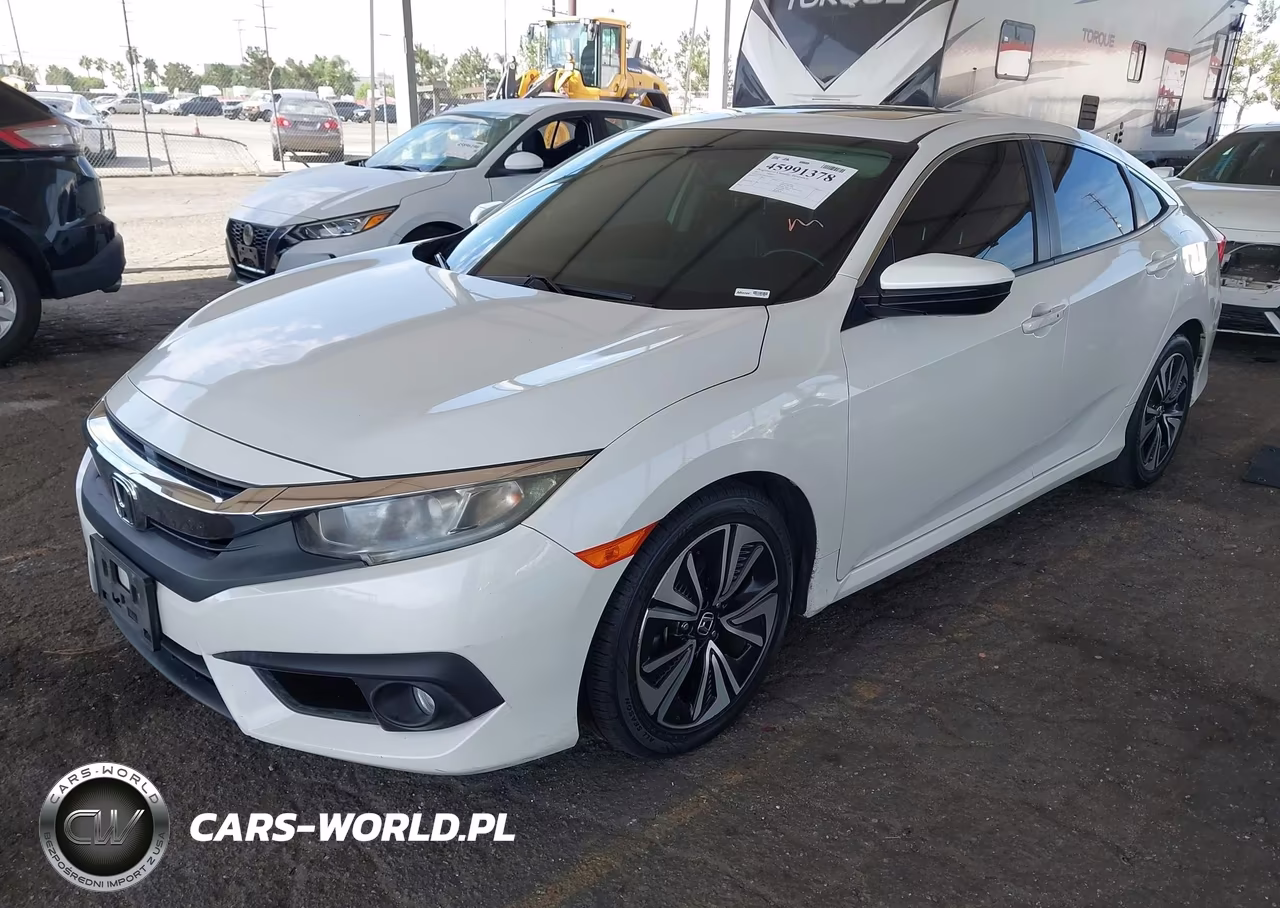 2017 Honda Civic Ex-L VIN:2HGFC1F8XHH658051 - 2