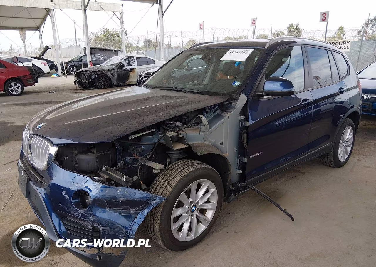 2017 BMW X3 Sdrive28I VIN:5UXWZ7C33H0V94298 - 2