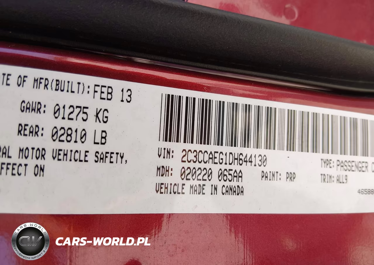 2013 Chrysler 300C VIN:2C3CCAEG1DH644130 - 9