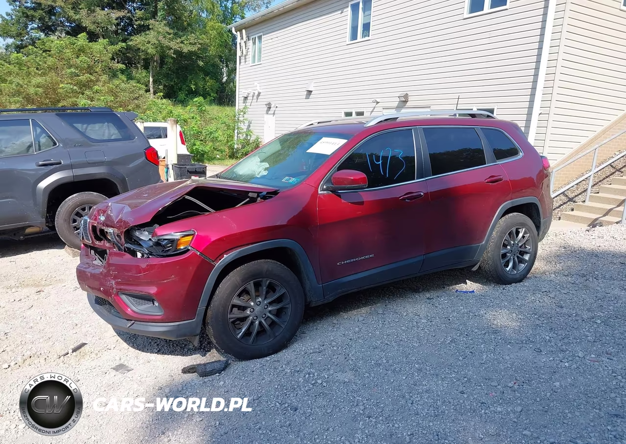 2020 Jeep Cherokee Latitude Plus 4X4 VIN:1C4PJMLNXLD543315 - 2