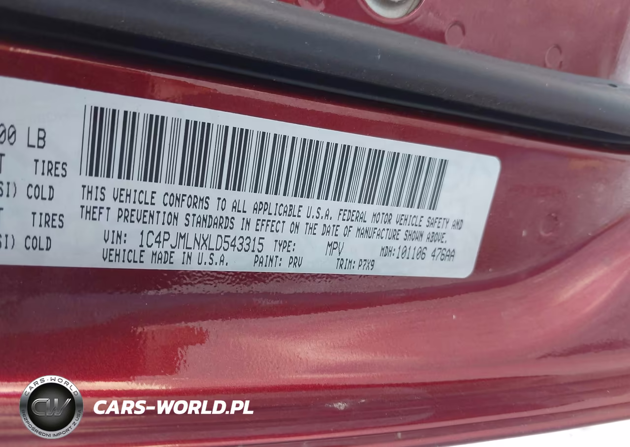 2020 Jeep Cherokee Latitude Plus 4X4 VIN:1C4PJMLNXLD543315 - 9