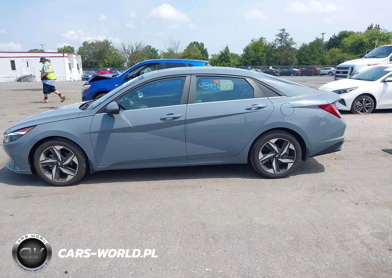 2022 Hyundai Elantra Sel VIN:KMHLN4AG3NU360019 - 14