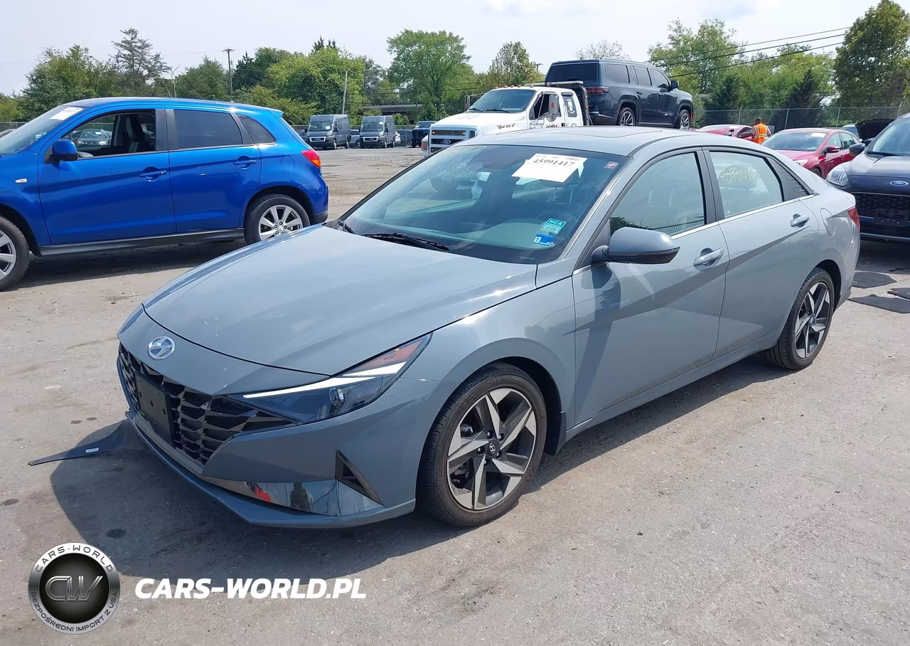 2022 Hyundai Elantra Sel VIN:KMHLN4AG3NU360019 - 2