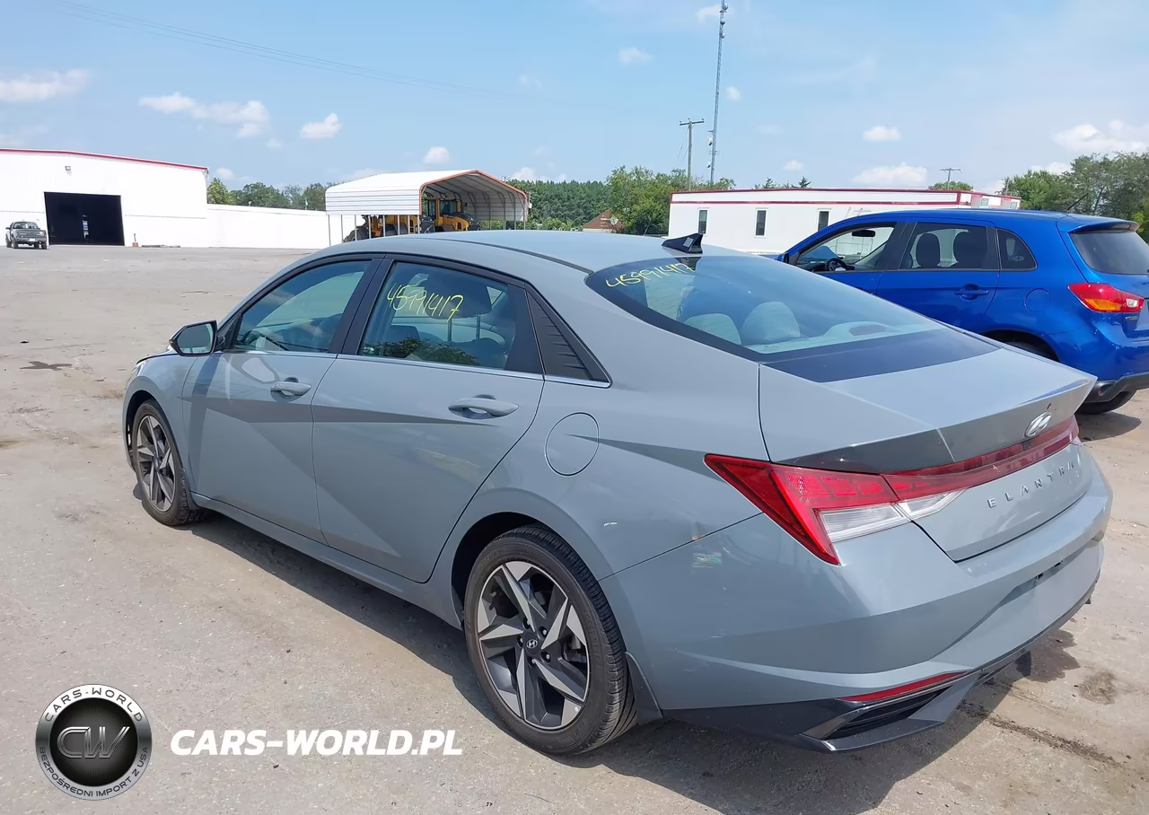 2022 Hyundai Elantra Sel VIN:KMHLN4AG3NU360019 - 3