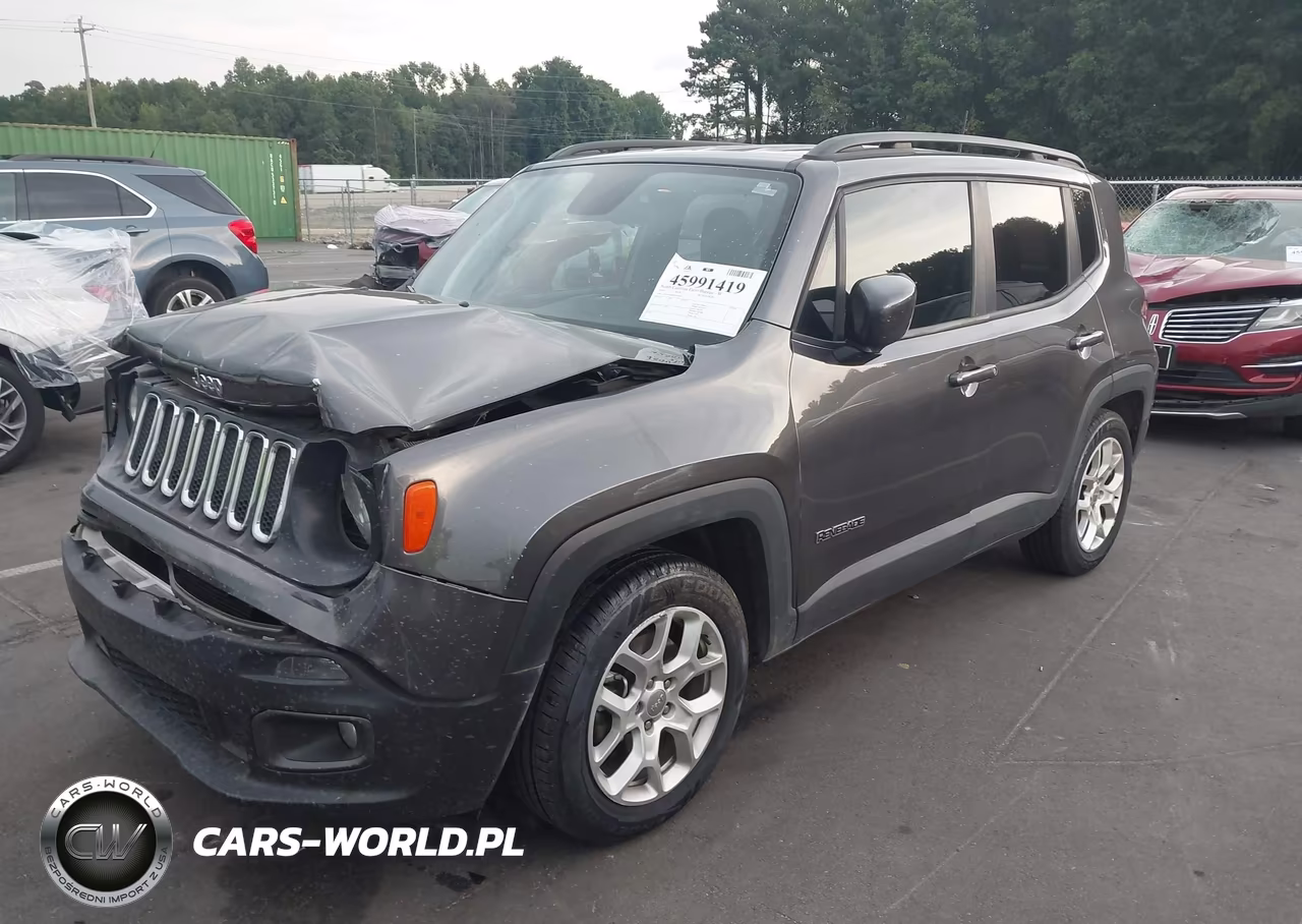 2018 Jeep Renegade Latitude Fwd VIN:ZACCJABB9JPJ30284 - 2