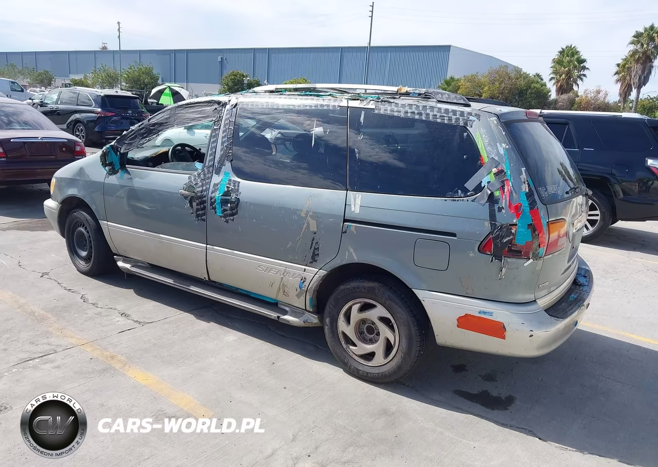 2000 Toyota Sienna Xle VIN:4T3ZF13C1YU212172 - 3