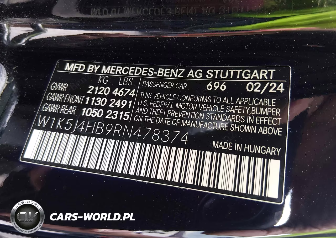 2024 Mercedes-Benz Cla 250 Coupe 4Matic VIN:W1K5J4HB9RN478374 - 9