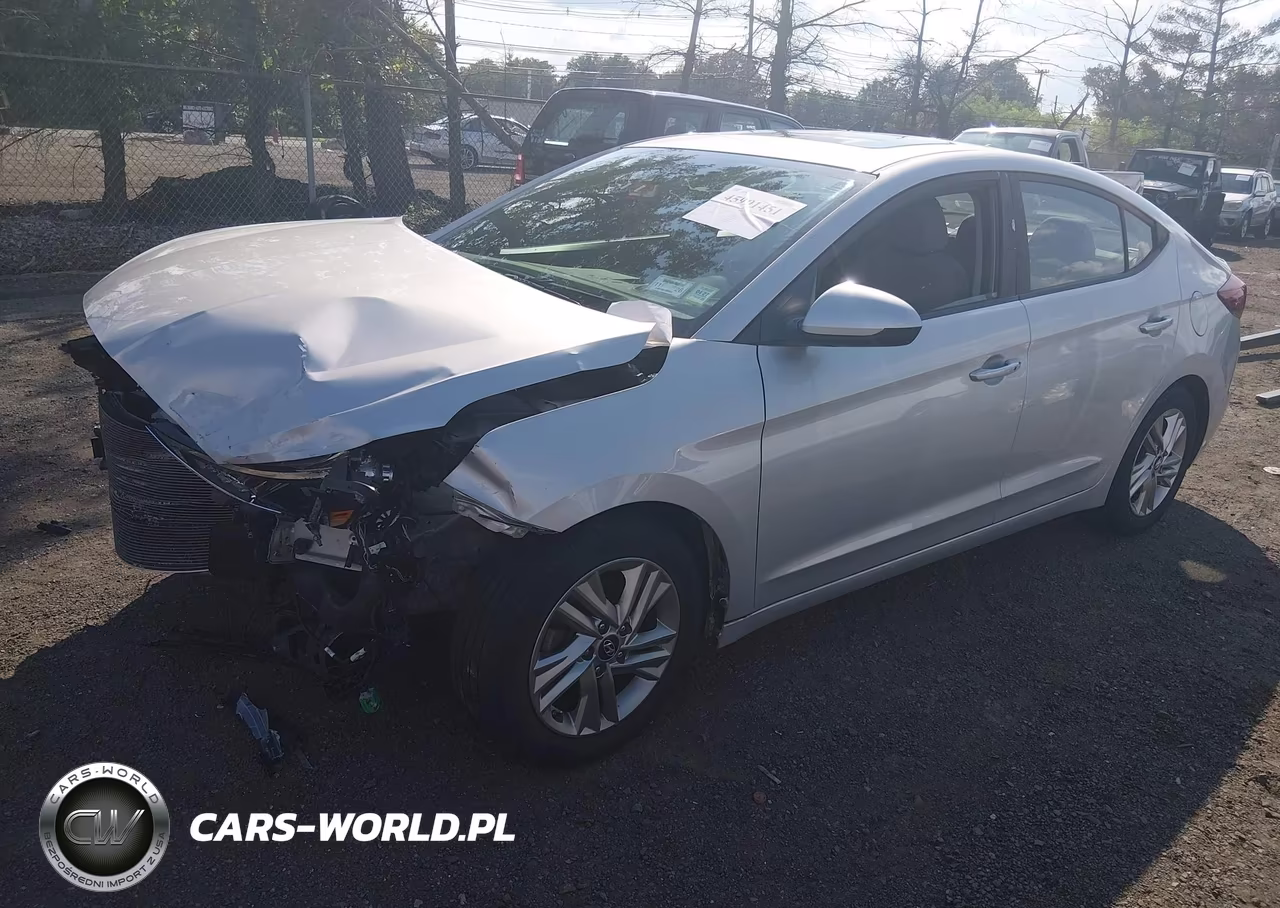 2019 Hyundai Elantra Value Edition VIN:5NPD84LF2KH448439 - 2