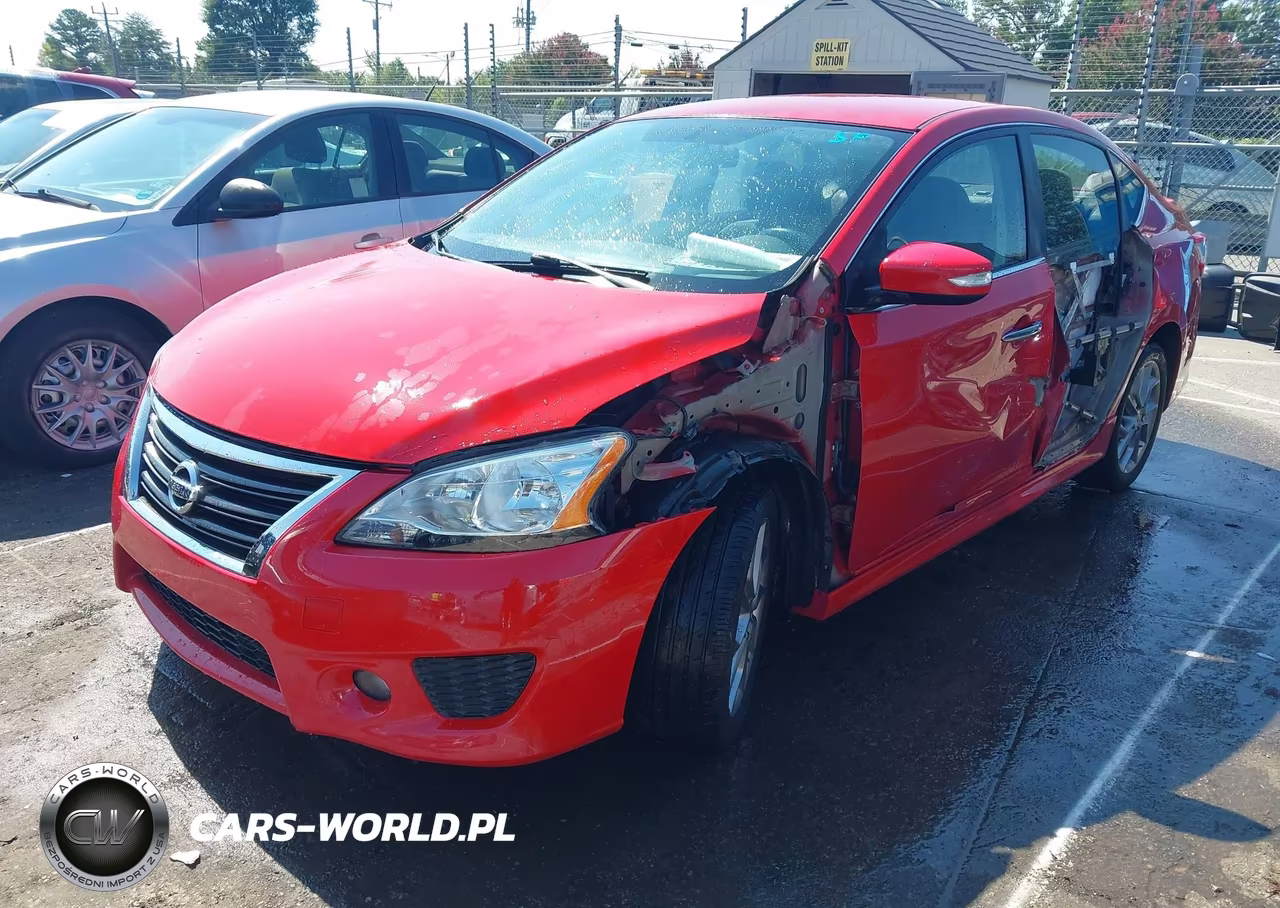 2015 Nissan Sentra Sr VIN:3N1AB7AP8FY240109 - 2