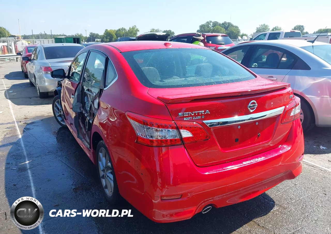 2015 Nissan Sentra Sr VIN:3N1AB7AP8FY240109 - 3