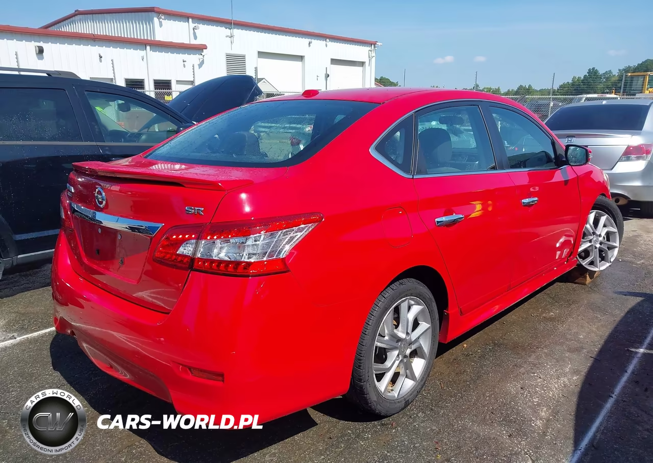 2015 Nissan Sentra Sr VIN:3N1AB7AP8FY240109 - 4