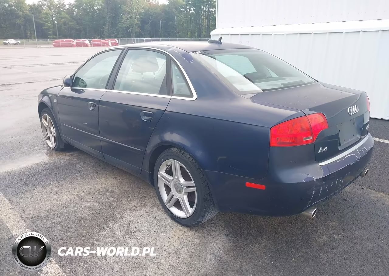 2006 Audi A4 2.0T VIN:WAUDF78E86A253365 - 3