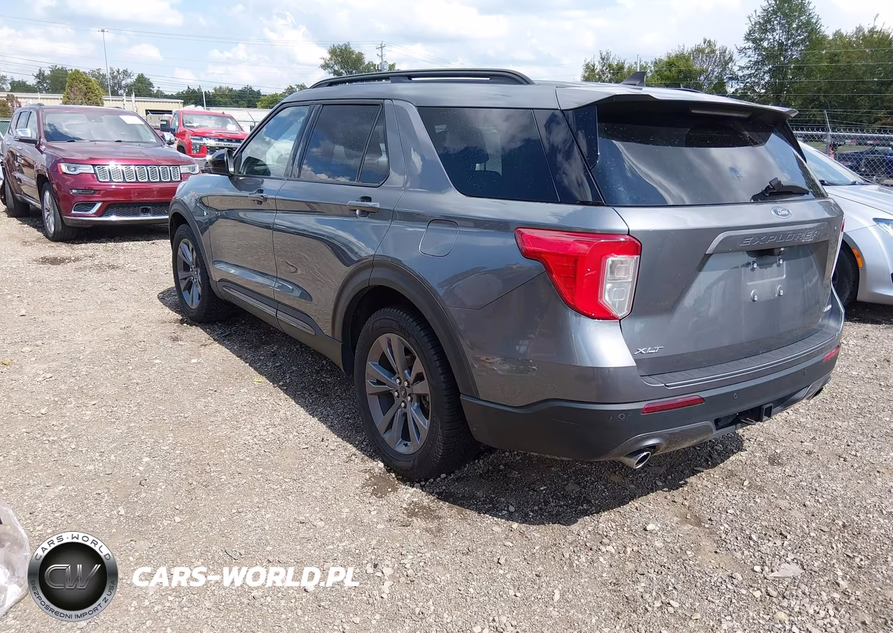 2022 Ford Explorer Xlt VIN:1FMSK8DH8NGB01685 - 3